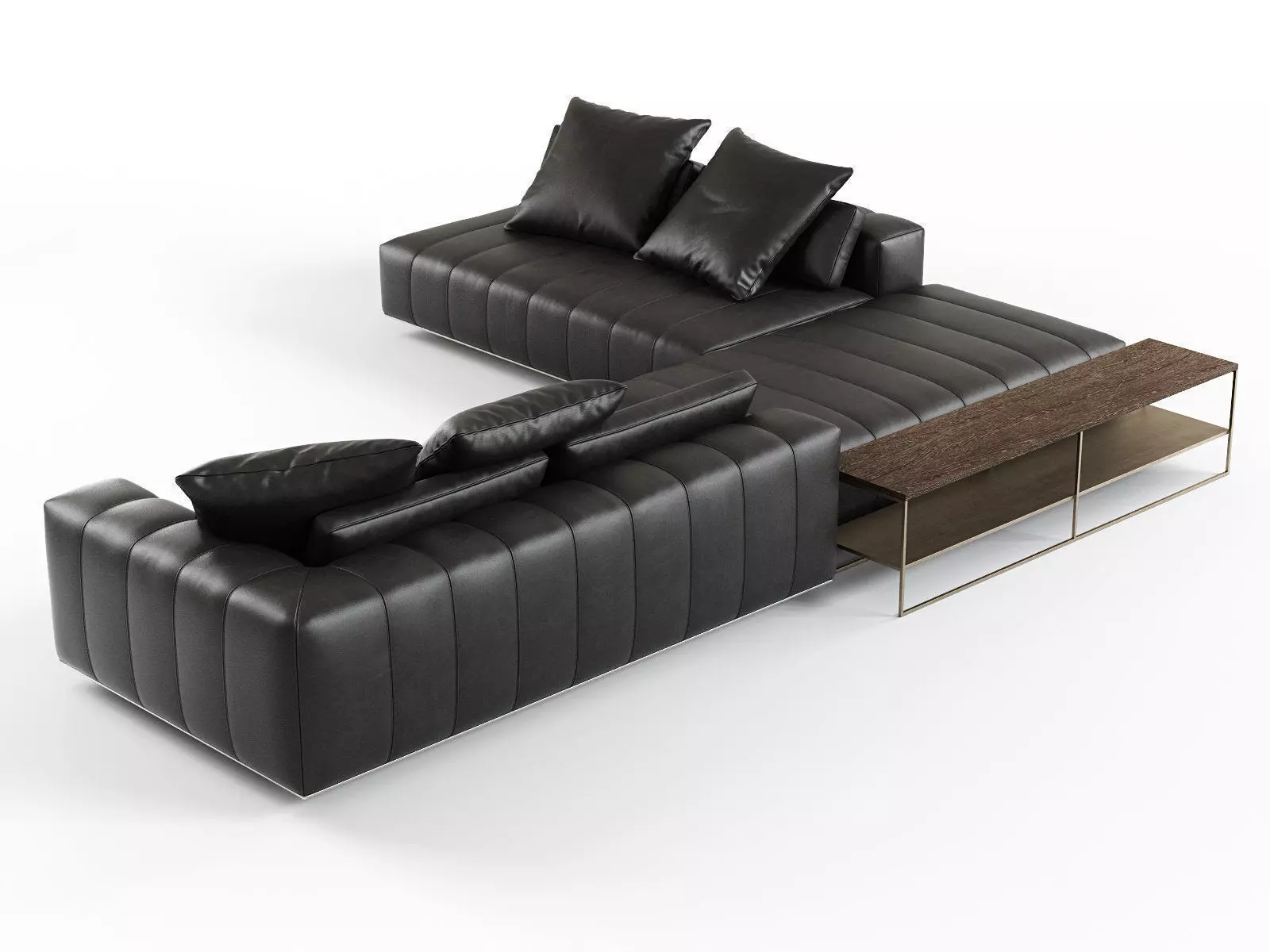 Freeman Corner Sofa System H 3D model_6