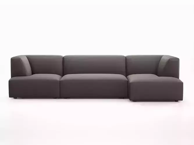 Concept 1010 Corner Sofa 3D model