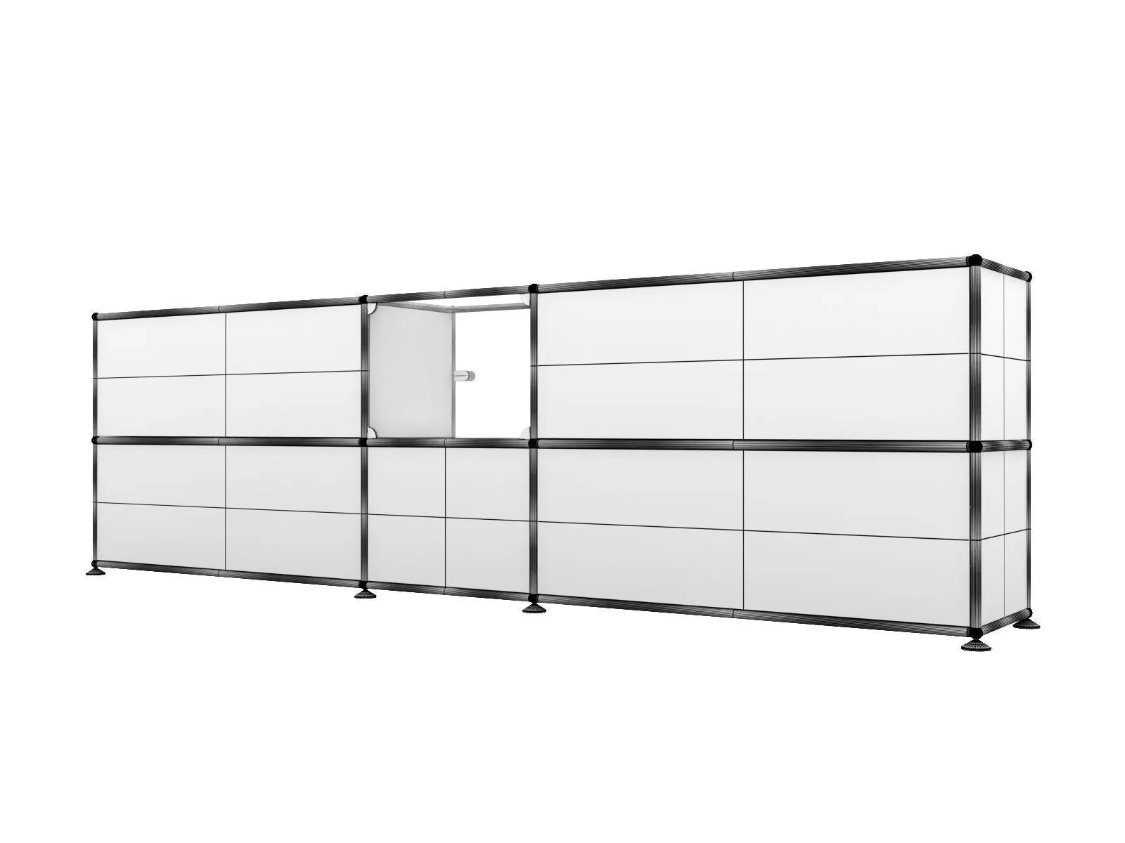 Filum USM Pendant Light and Illuminated Cabinet 3D model_5