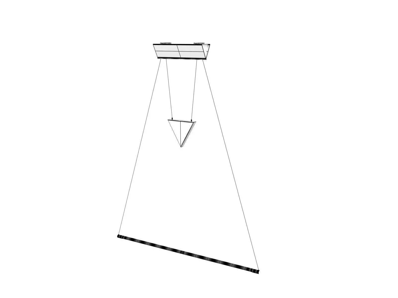 Filum USM Pendant Light and Illuminated Cabinet 3D model_3