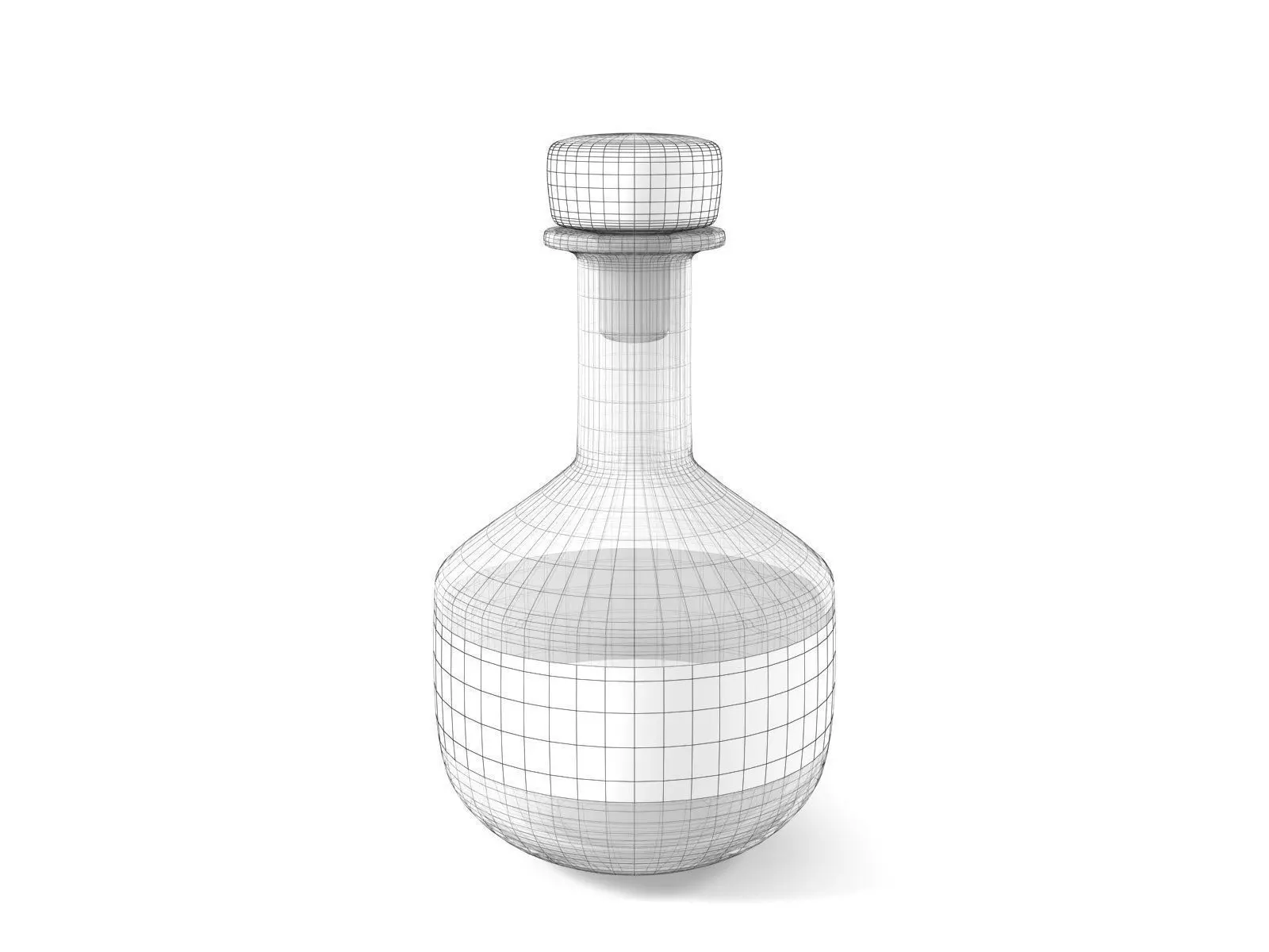 Tank Glassware 3D model_4