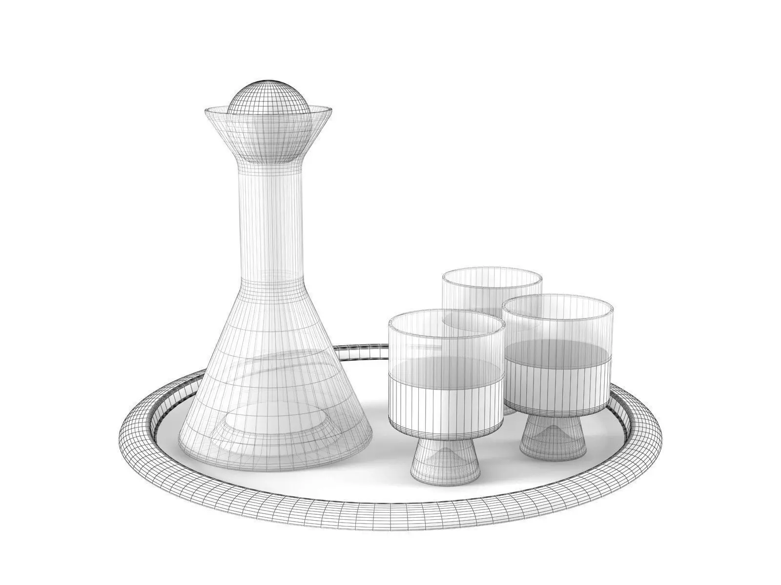 Tank Glassware 3D model_10