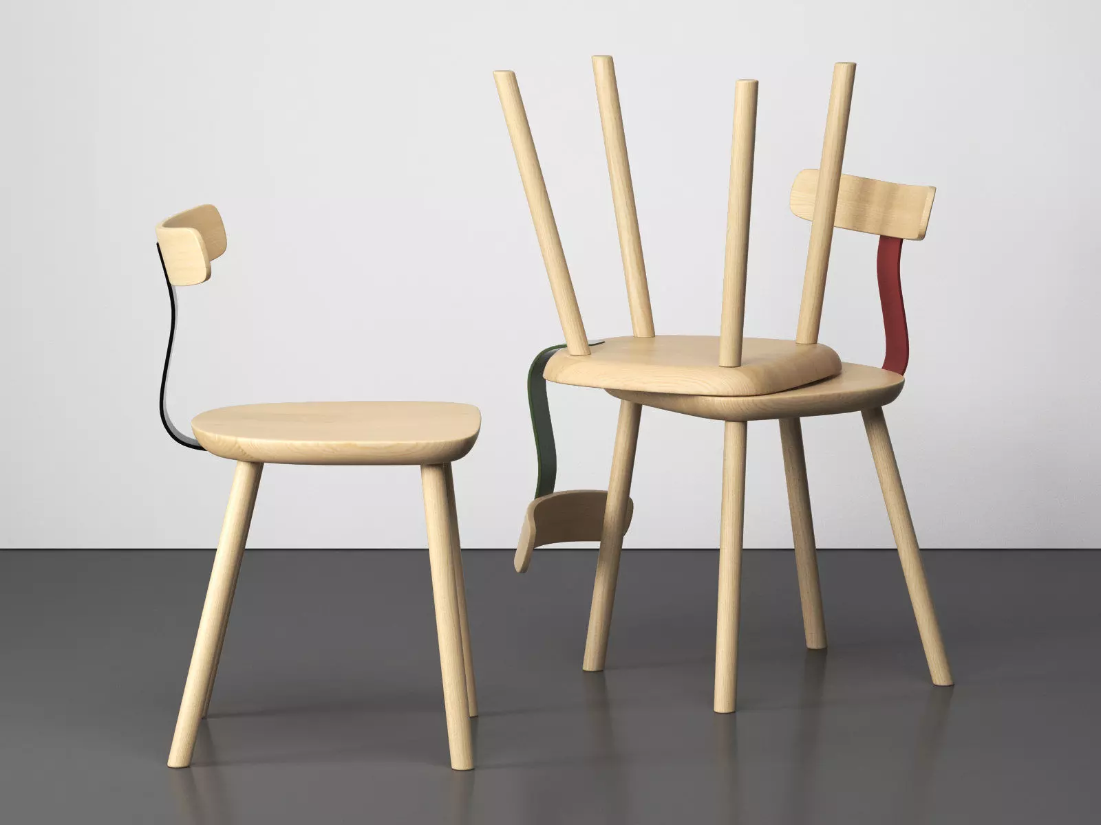 T1 Chair 3D model_1