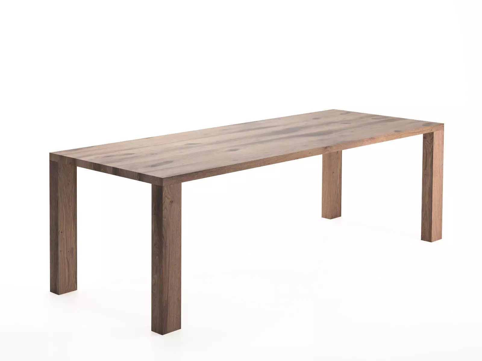 DS 777 Dining Table Wood 3D model_1
