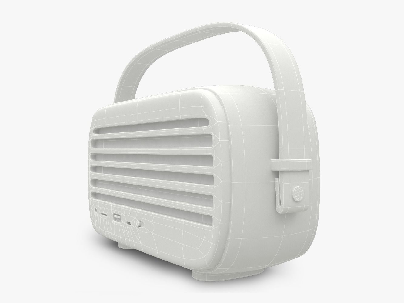 Bluetooth Speakers NR3000 3D model_4