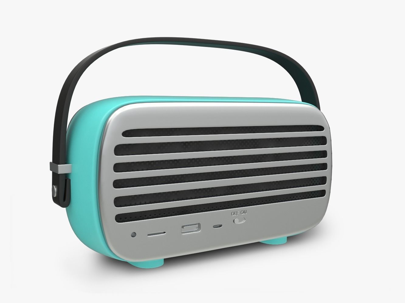 Bluetooth Speakers NR3000 3D model_3