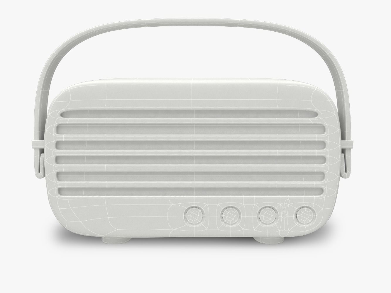 Bluetooth Speakers NR3000 3D model_5