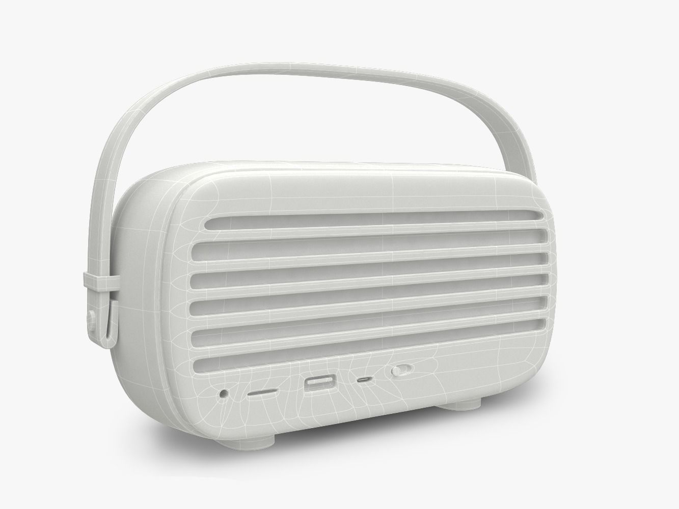 Bluetooth Speakers NR3000 3D model_7