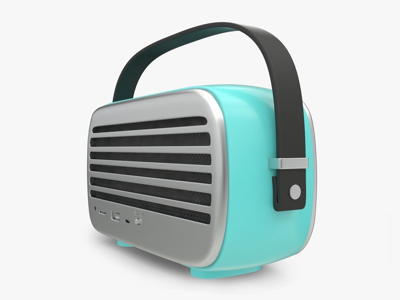 Bluetooth Speakers NR3000 3D model_2