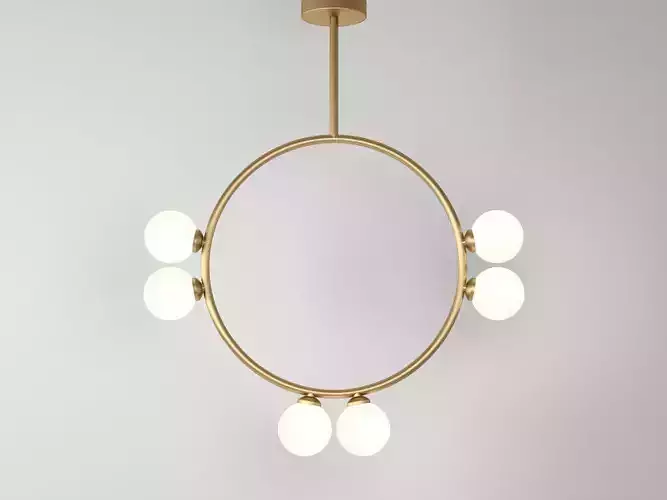 Circle 2 Globe Pendant Lamp