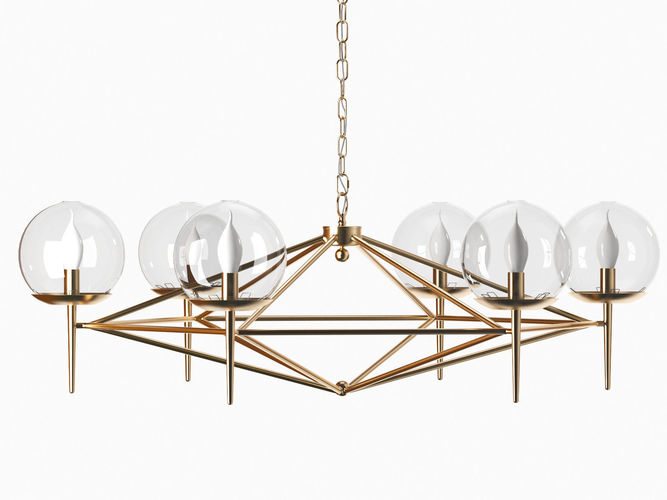 Rowan Chandelier 3D model