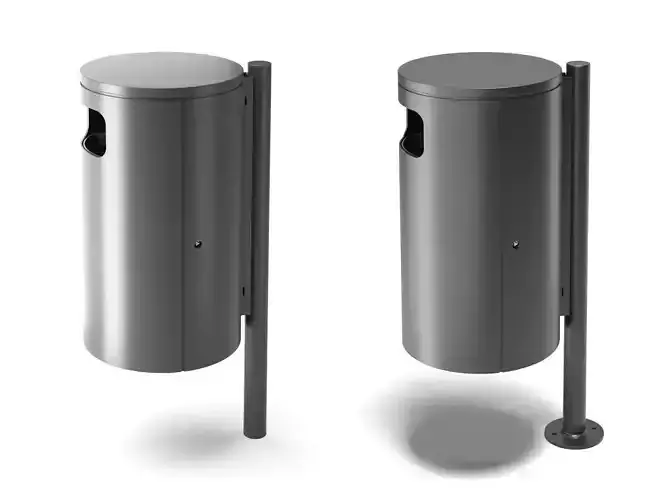 Buli Public Bin Free 3D model