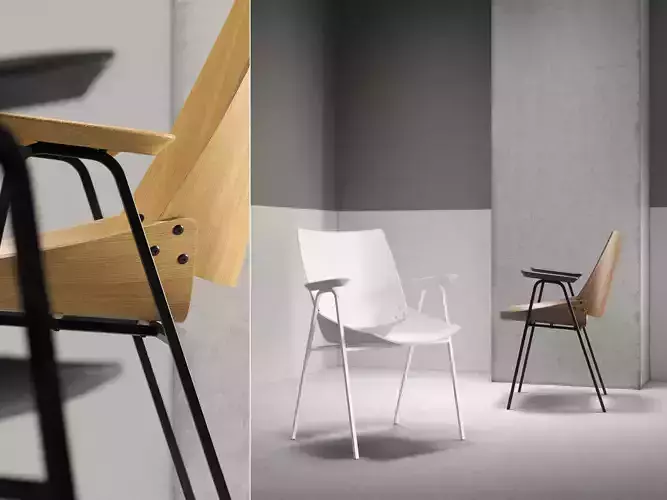 Shell Armchair 3D model Shell Armchair 3D model