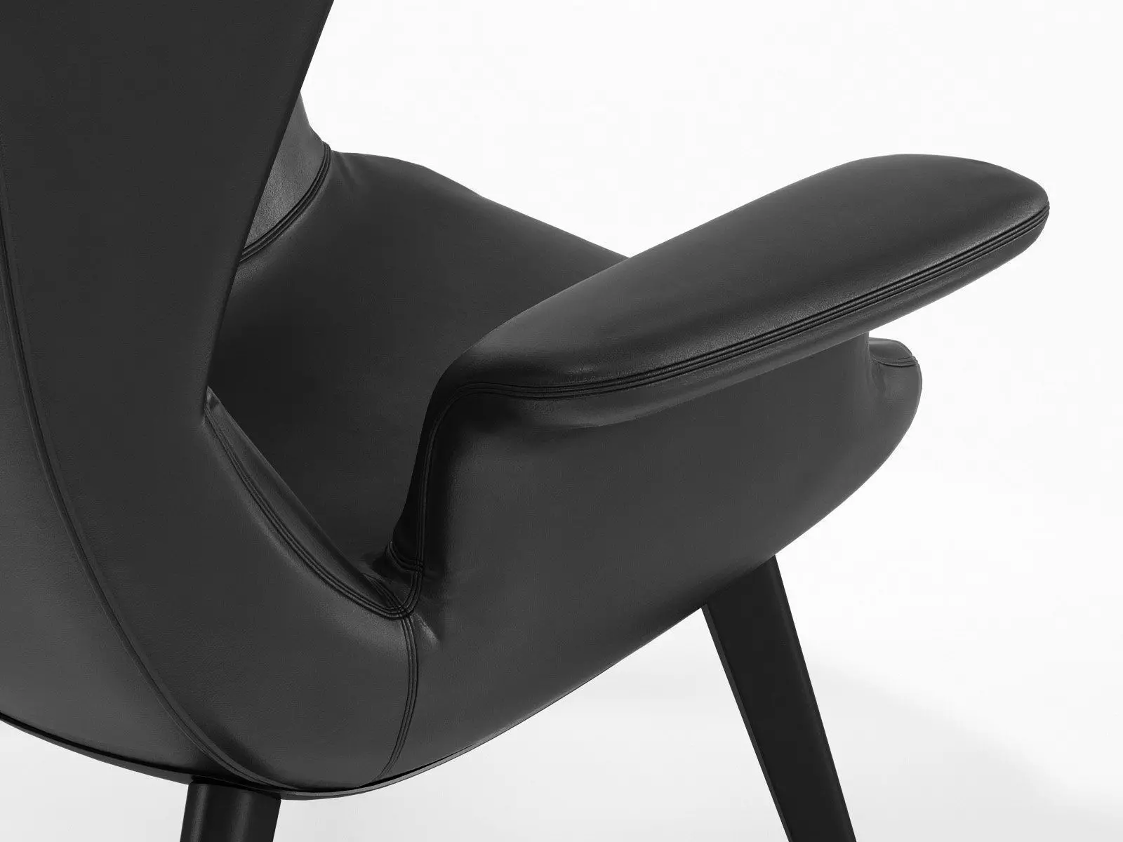 Longwave Armchair 3D model_5