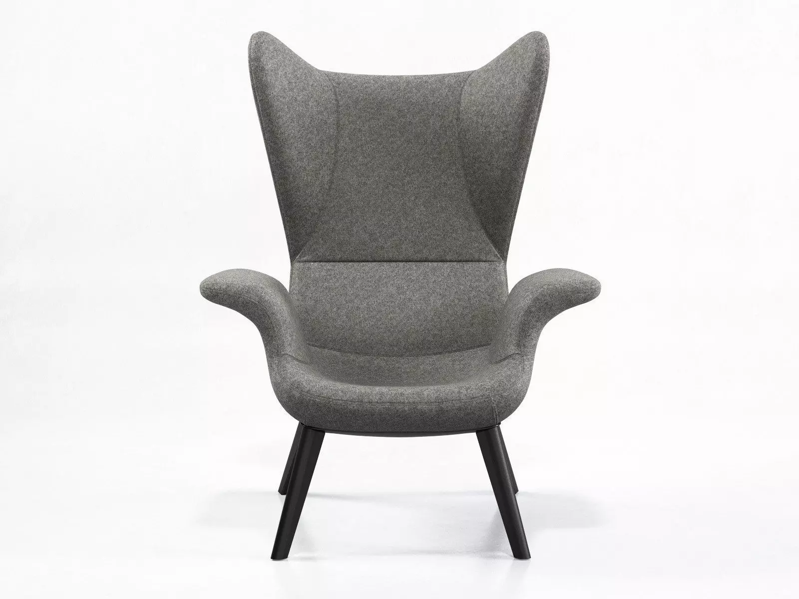 Longwave Armchair 3D model_3