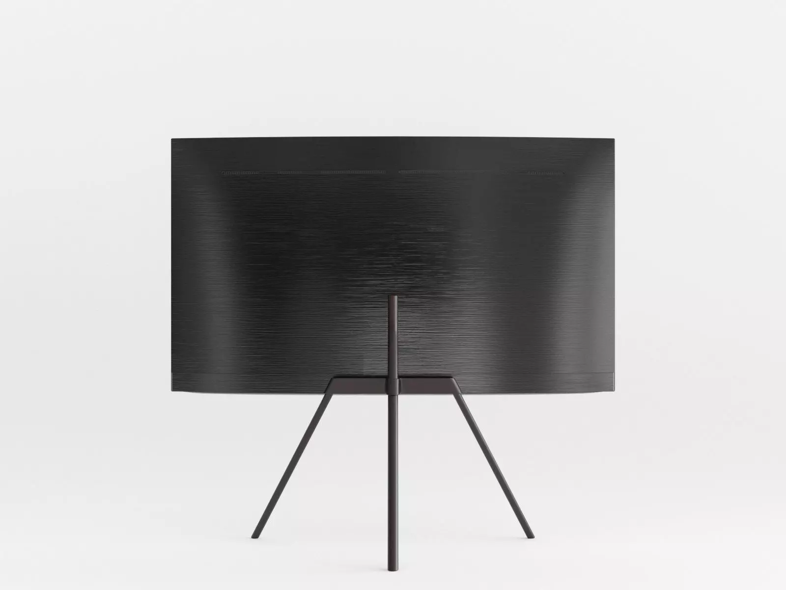 55 QLED TV with Studio Stand Free 3D model_2