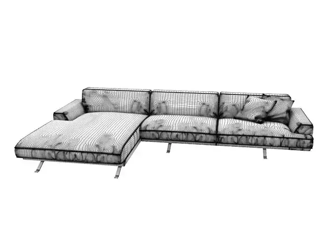 Slab Corner Sofa