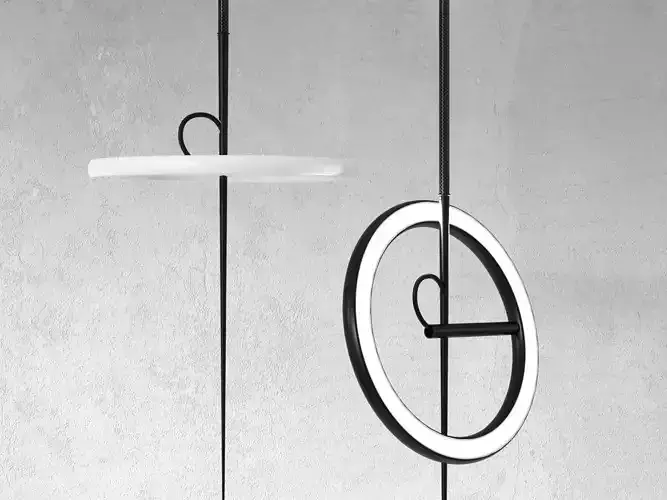 Ringelpiez Suspension Lamp 3D model Ringelpiez Suspension Lamp 3D model