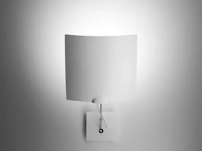 18x18 Single Wall Lamp 3D model 18x18 Single Wall Lamp 3D model