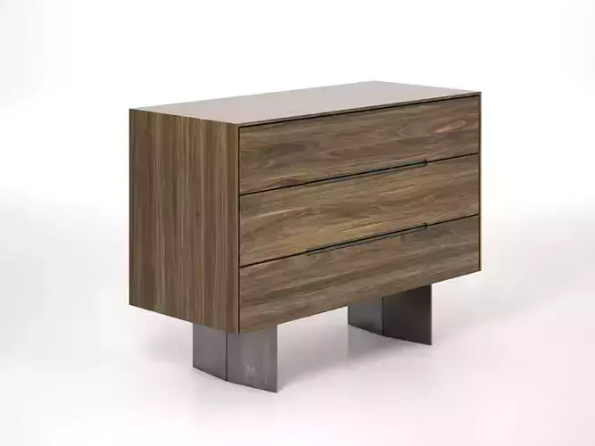 Wai Drawer Chest 3D model
