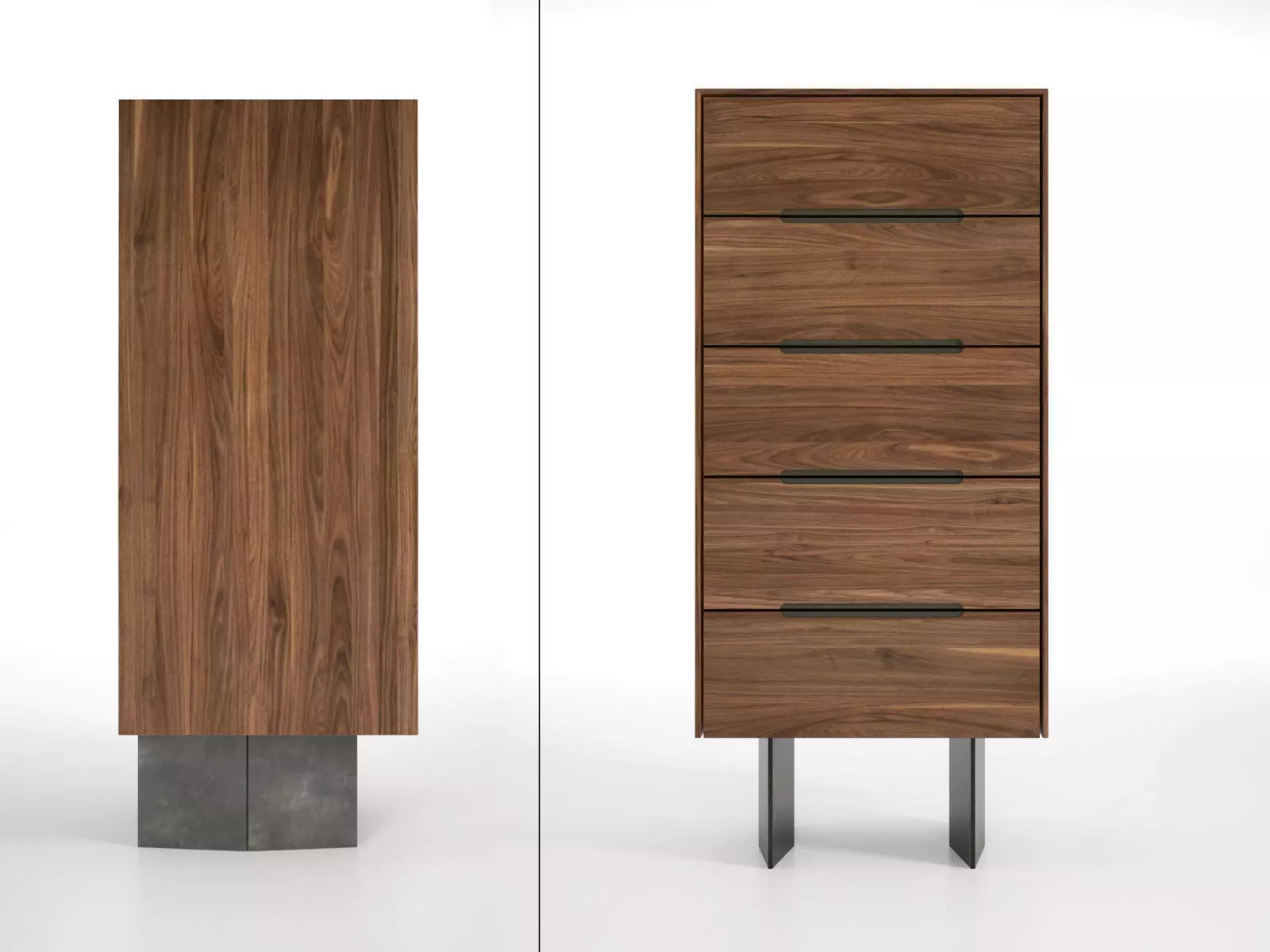 Wai Highboy Highboard 3D model_0