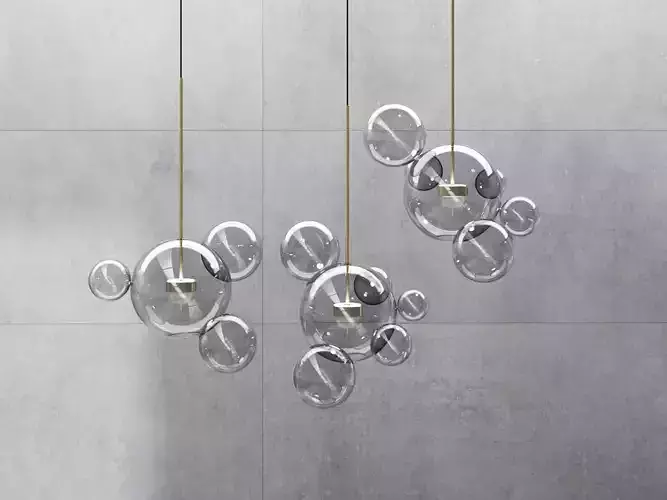 Bolle BLS4 and BLS6 Pendant Lamp