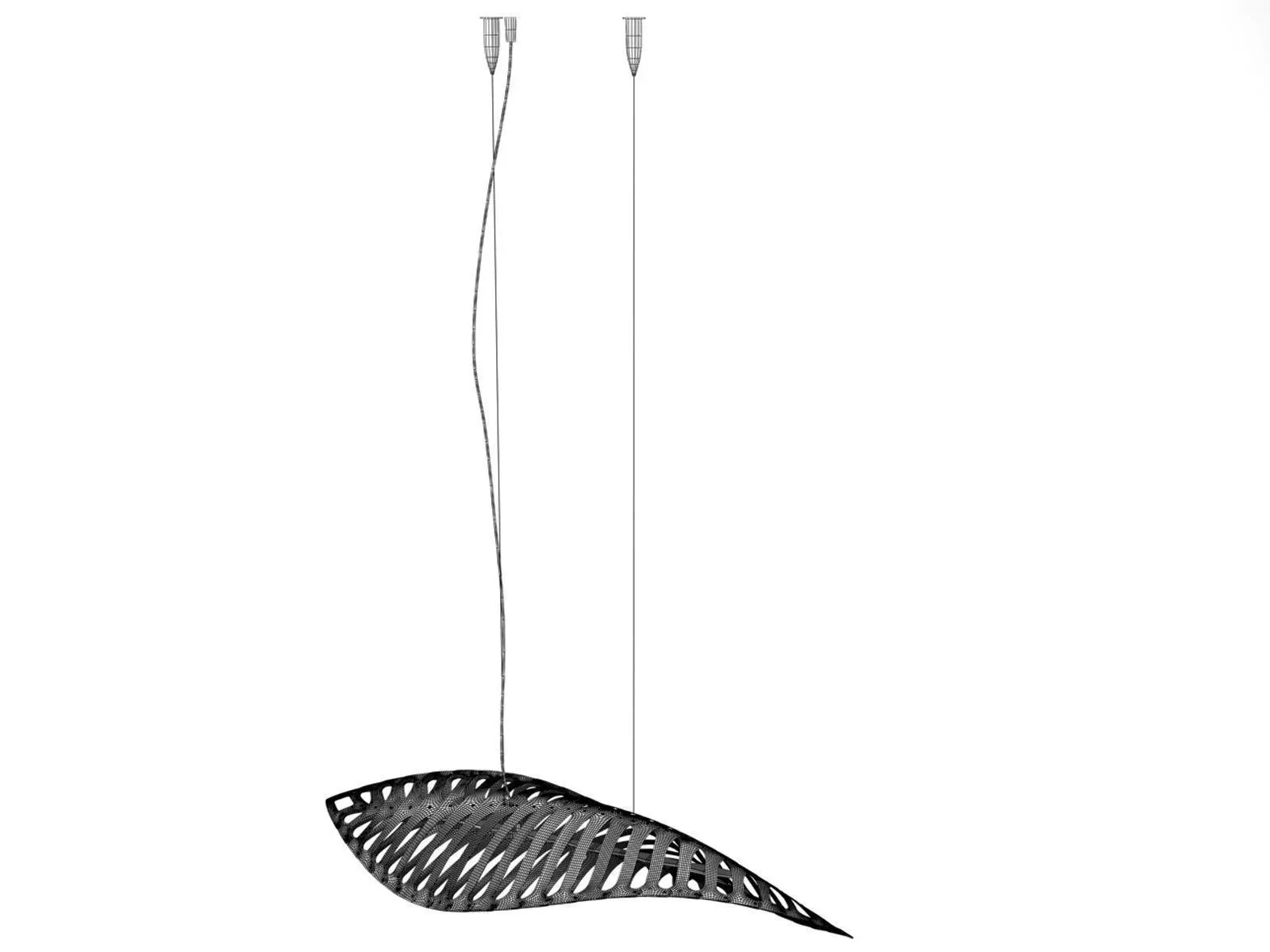 Navicula Pendant Light 3D model_3