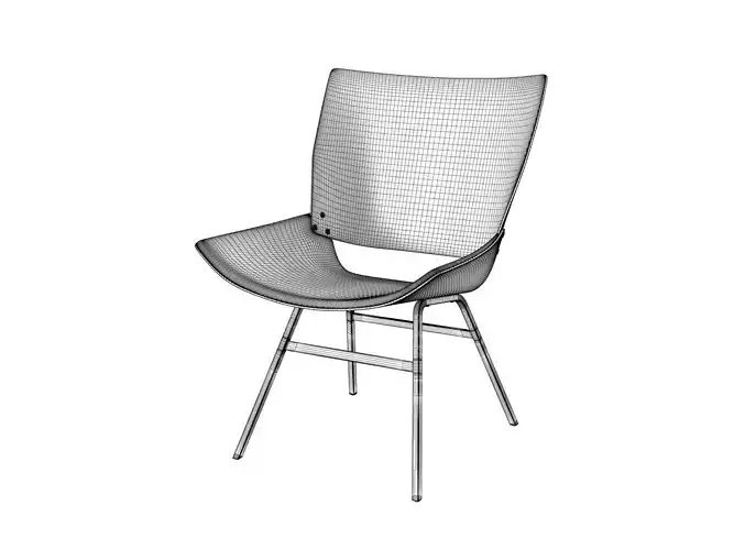 Shell Lounge Seat Cushion Chair