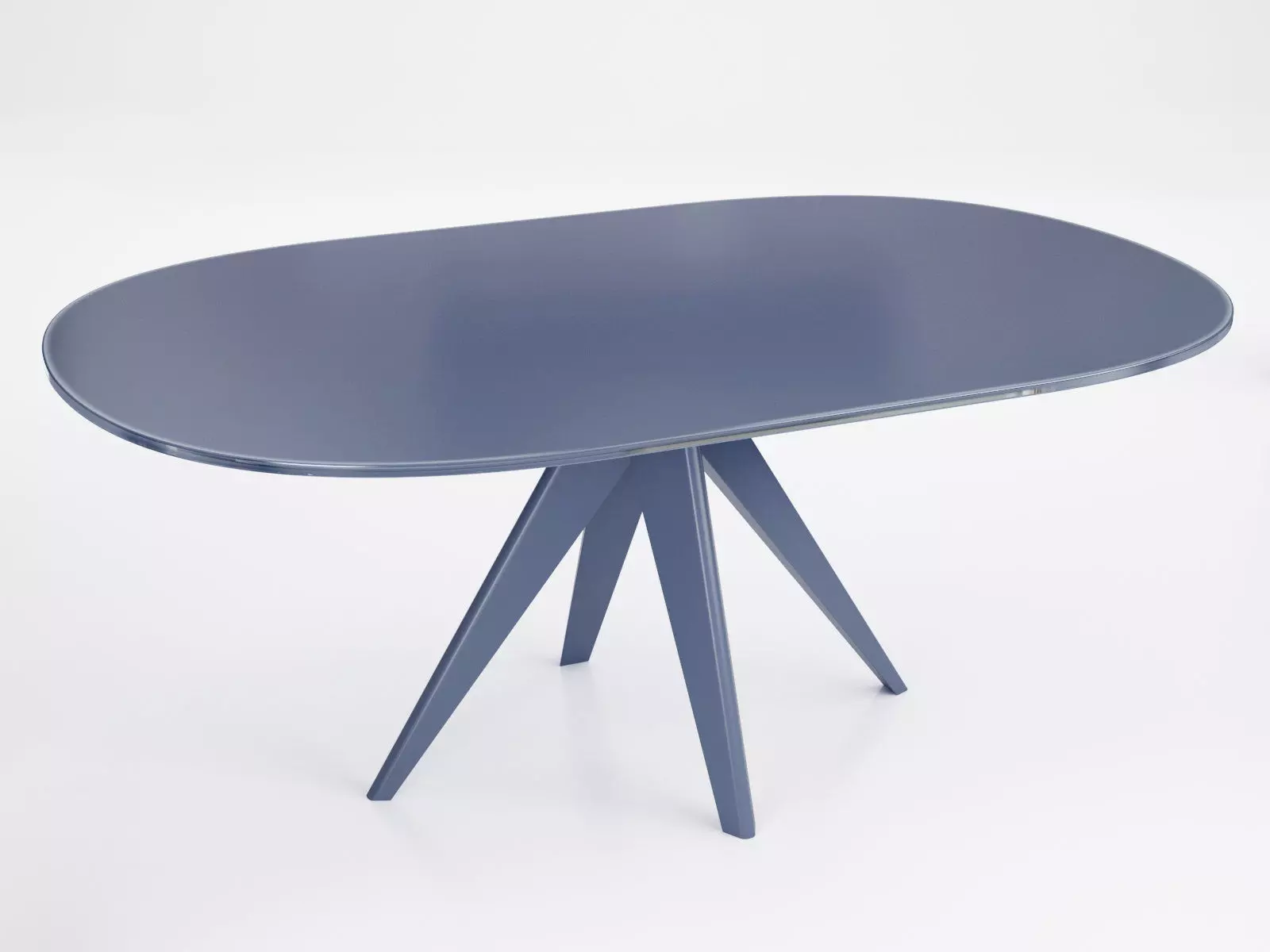 Noa 180 Oval Dining Table 3D model_1