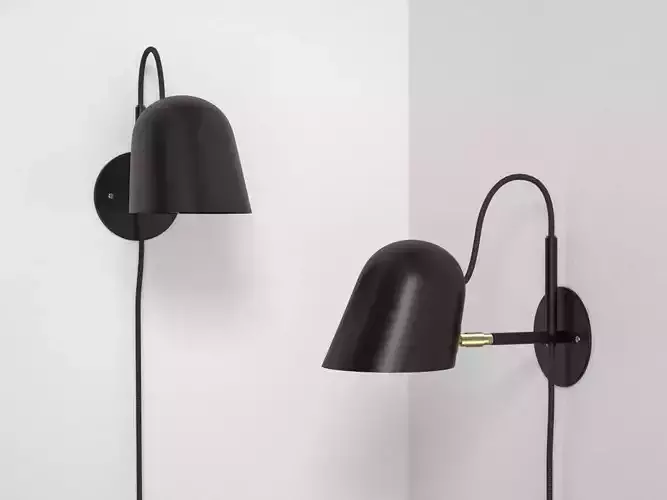 Streck Bedside Lamp 3D model