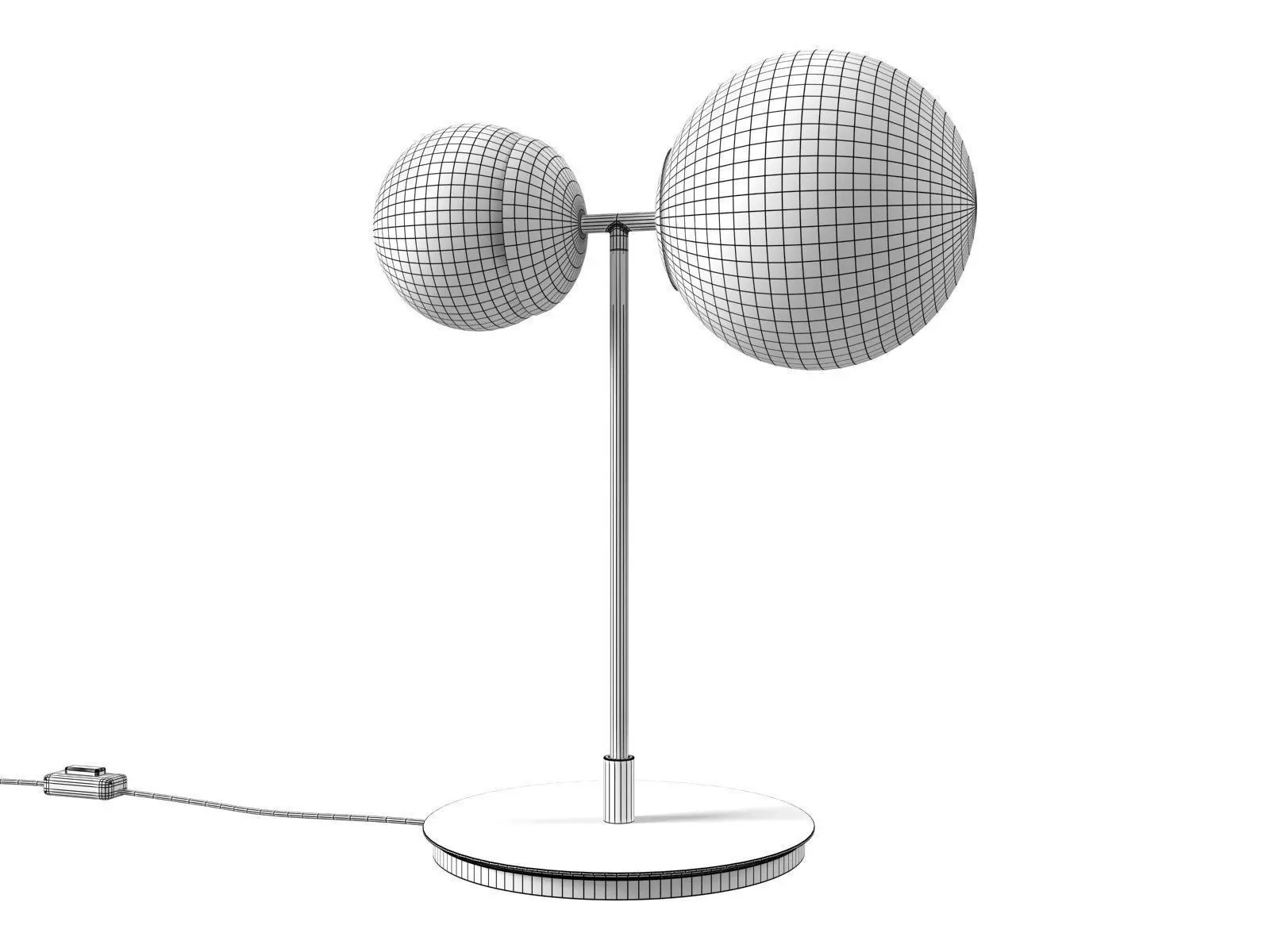 Biba Table Lamp 3D model_1