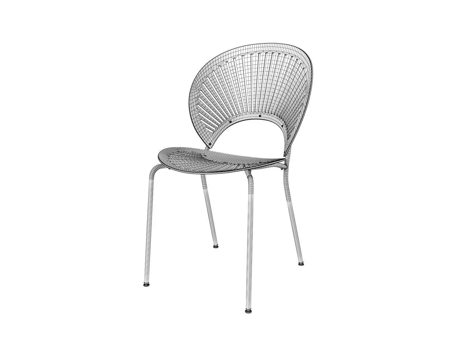 Trinidad Chair 3D model_5