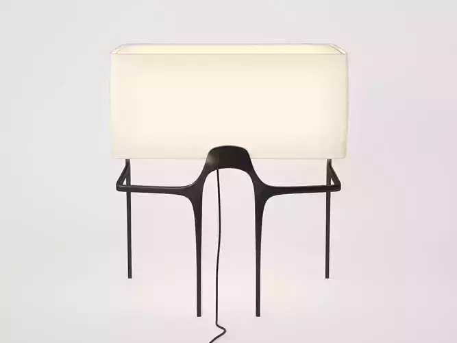 Flint Table Lamp 3D model
