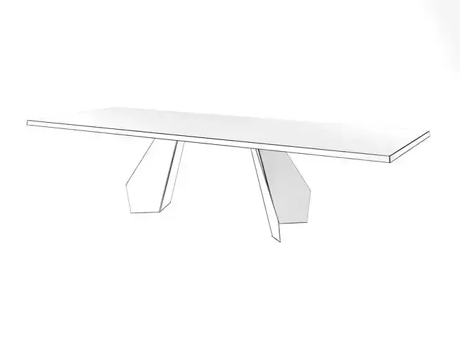 Origami 250 and 300 Dining Table