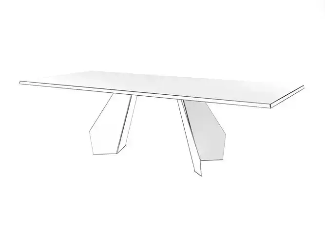 Origami 250 and 300 Dining Table