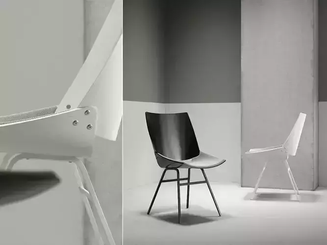 Shell Chair with Seat Cushion