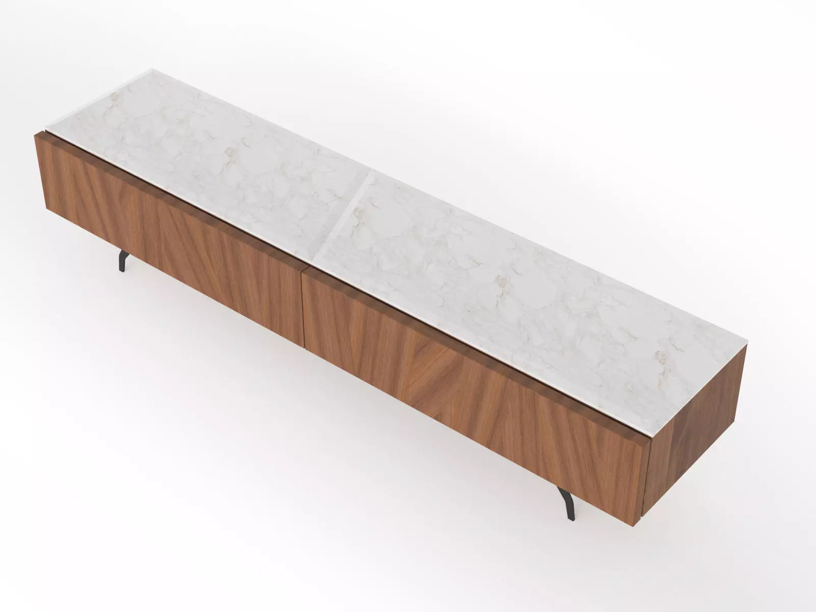 Allen TV Stand 3D model_1