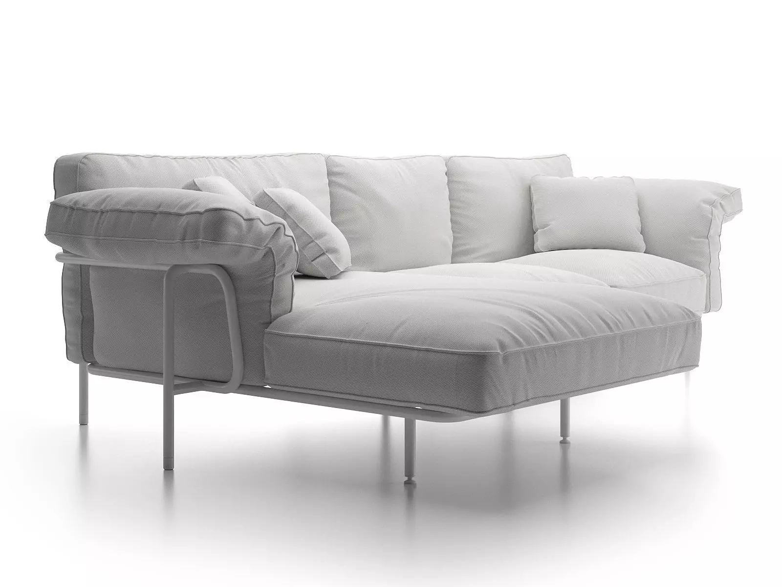 DS 610 Corner Sofa 3D model_3