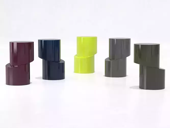 Babar Side Table 3D model