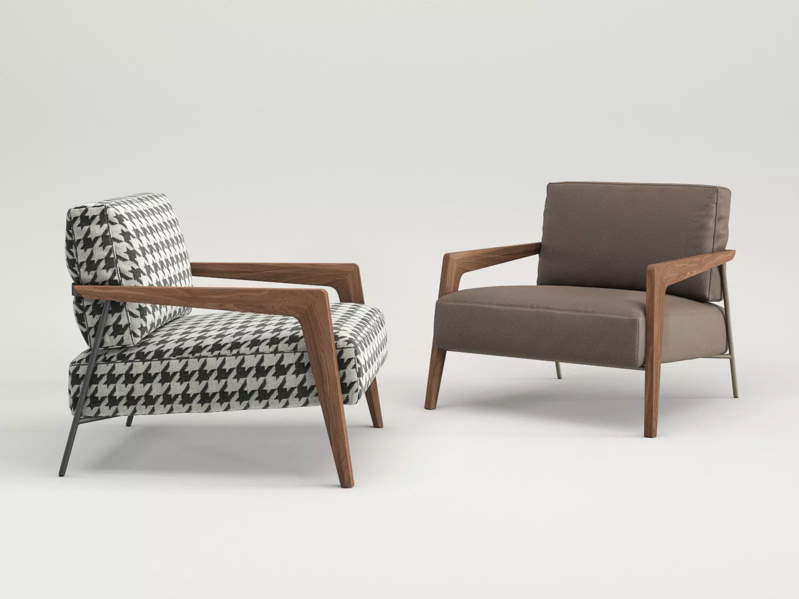 Cecile Armchair 3D model_2