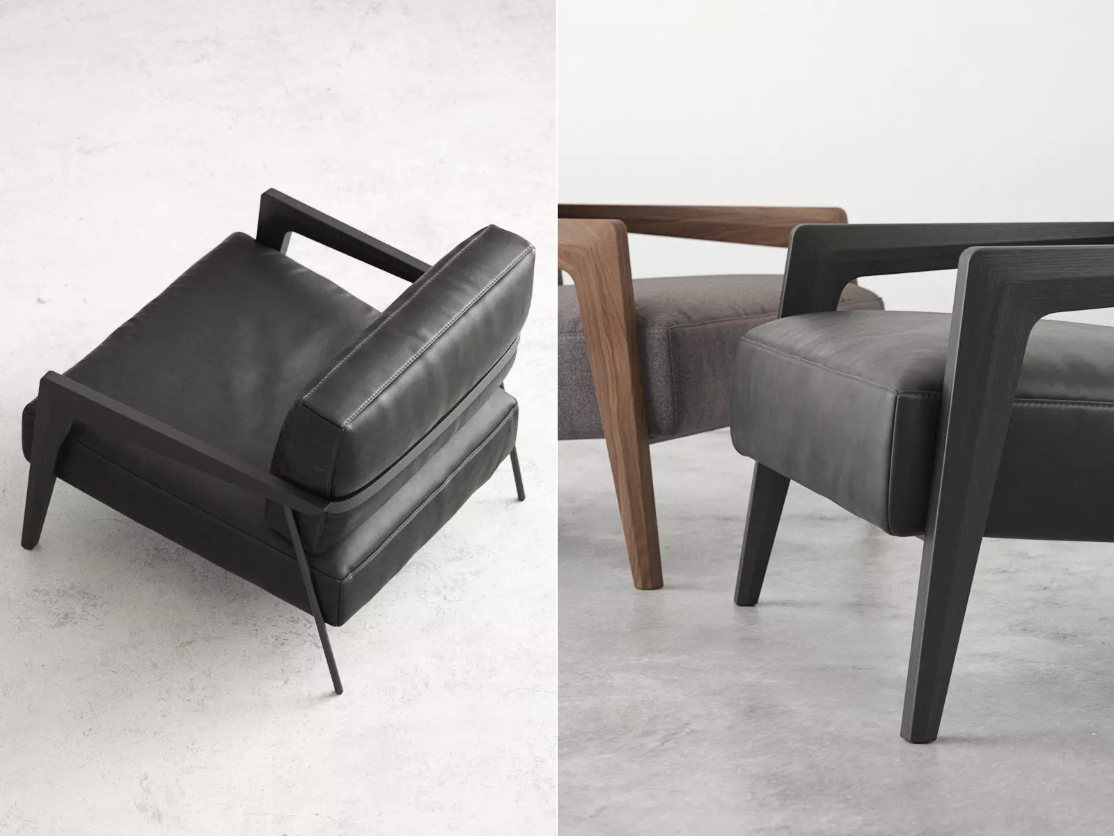 Cecile Armchair 3D model_1