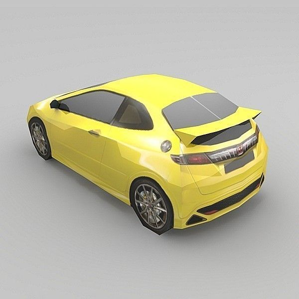 Honda civic 3d model