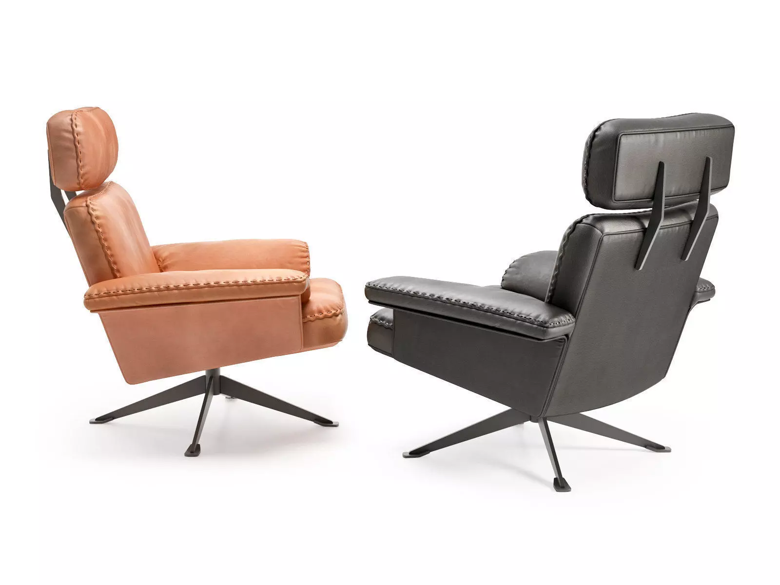 DS 31 111 Armchair High Back 3D model_2