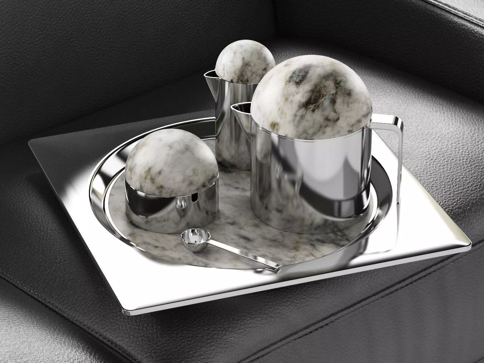 Amare Serving Set 3D model_0