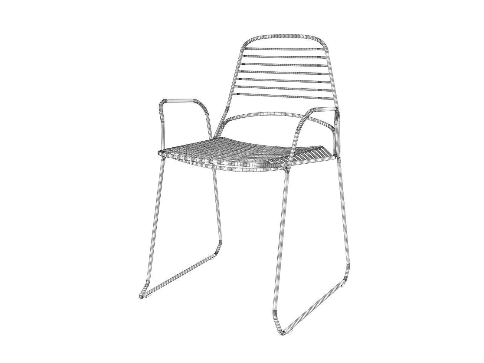 Jak Armchair 3D model_1
