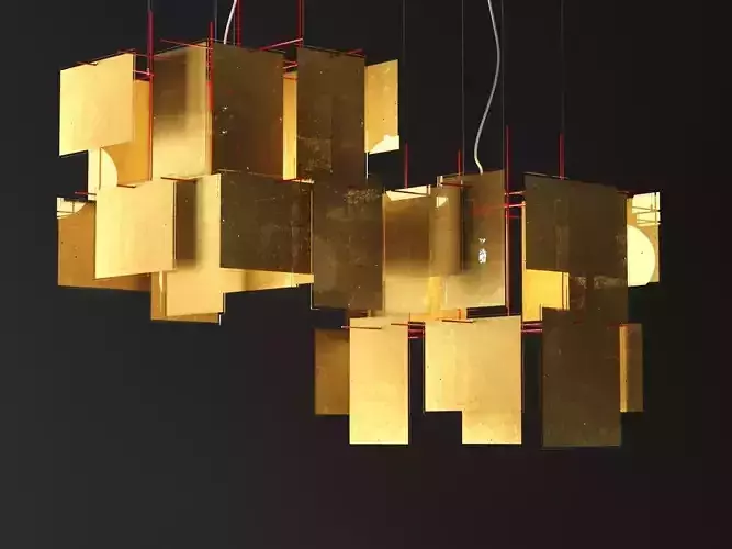 1000 Karat Blau Pendant 3D model