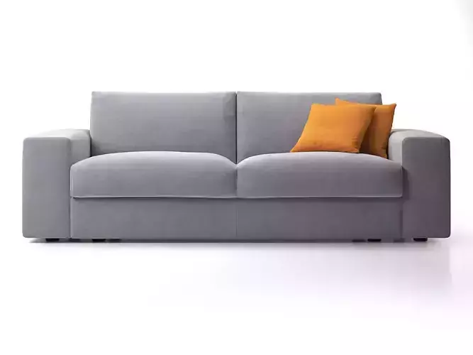 Togo 2 Seater Sofa 3D model