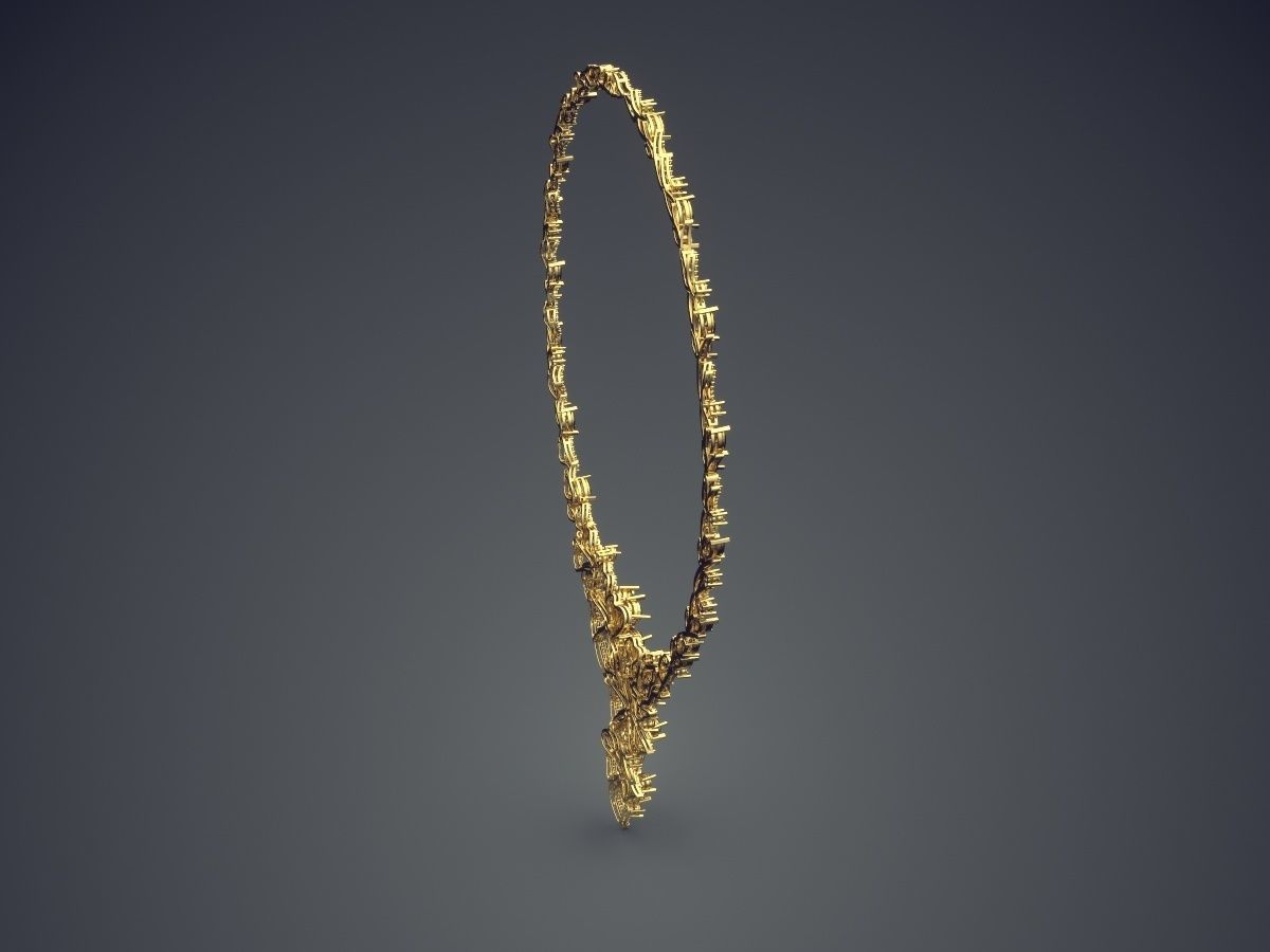 Pendant CAD-6971 3D print model_3