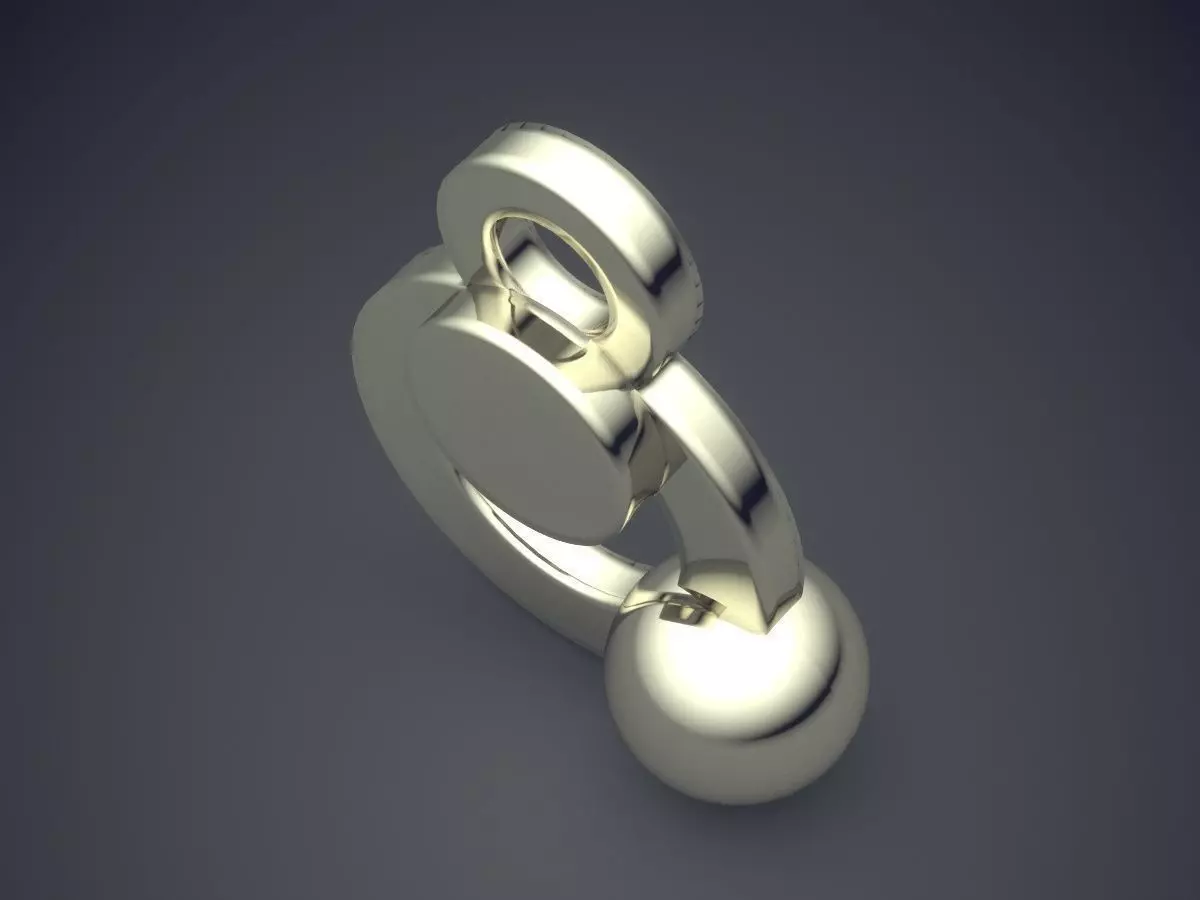 Pendant CAD-6966 3D print model_1