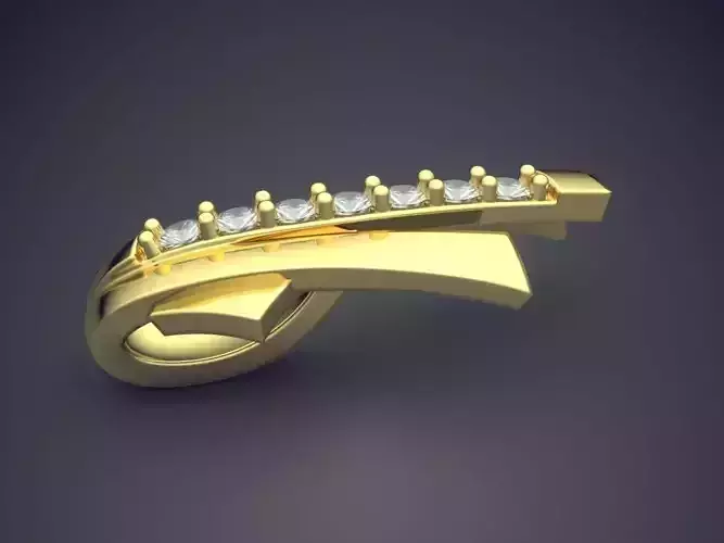 Pendant With Diamonds CAD-6952